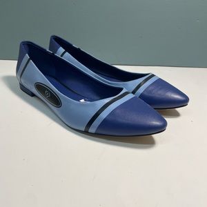 KATY PERRY Artist Crayon Pointed Toe Flats - Women's Size 7.5 US in Blue